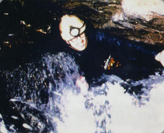 Caving in Swildons Hole, Somerset